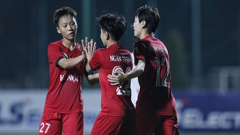 Vòng 10 giải bóng đá nữ VĐQG – Thái Sơn Bắc 2022: Hà Nội I vẫn mạnh, nhưng thua TPHCM